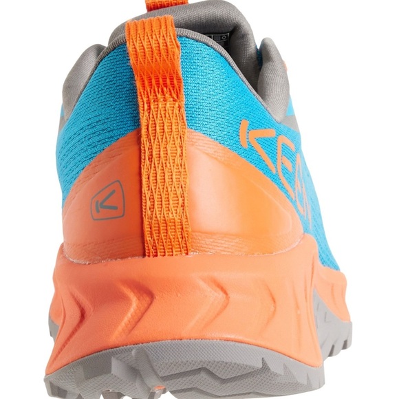 Keen (NWT) Men's Athletic Running Trail Shoes - Blue and Orange, Size 10 - Picture 7 of 10